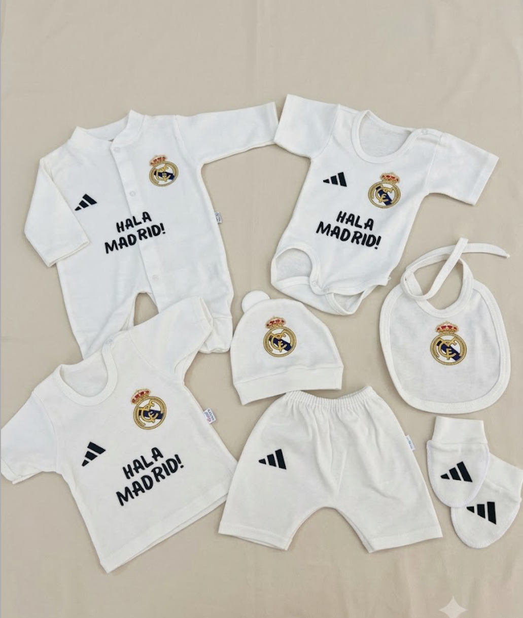 طقم الرضع لريال مدريد 👑⚪
