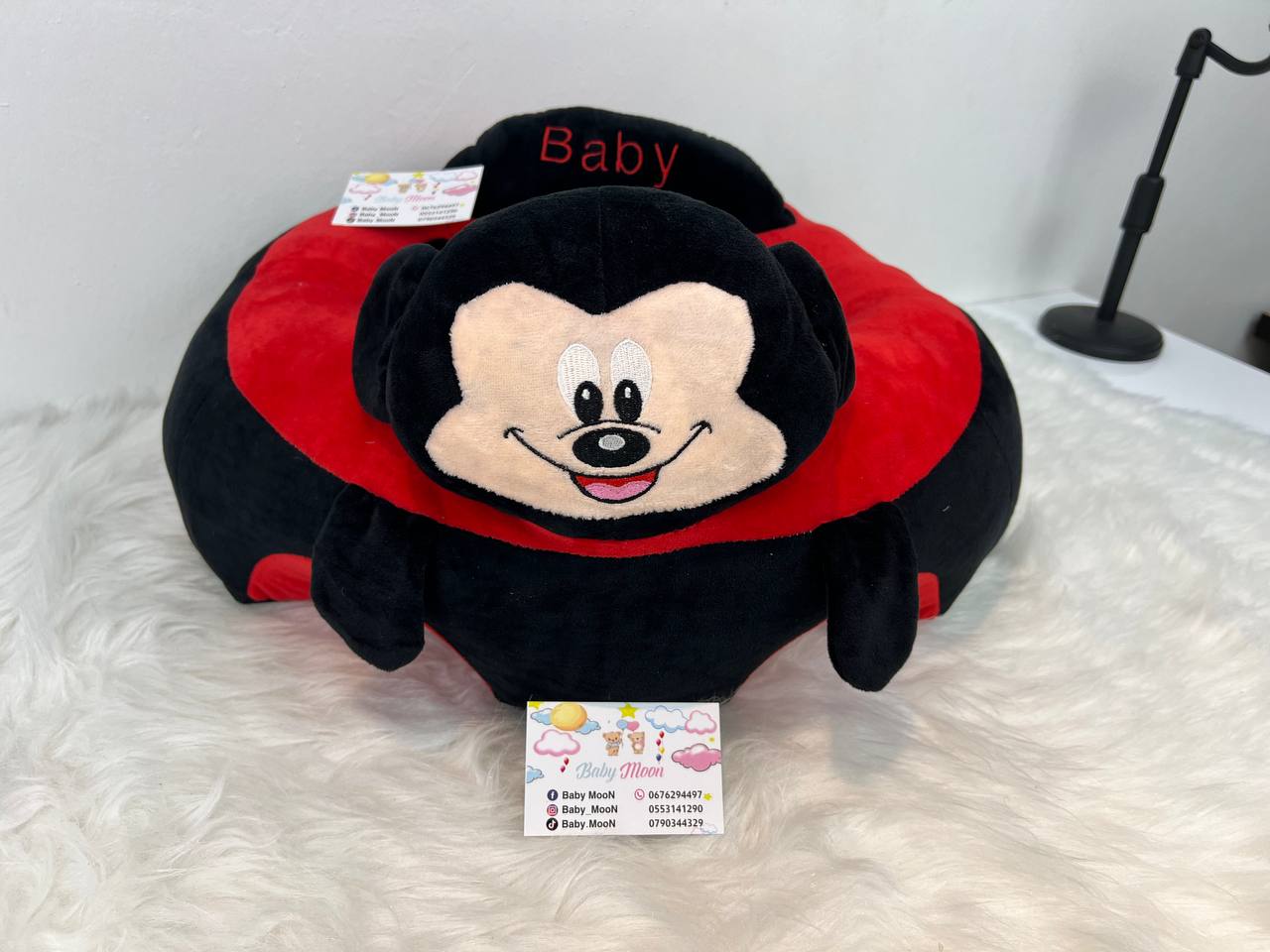 كرسي أطفال فاخر بتصميم ميكي ماوس