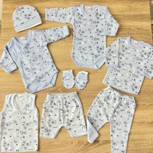 بيجامة الاطفال رضع من 8 قطع