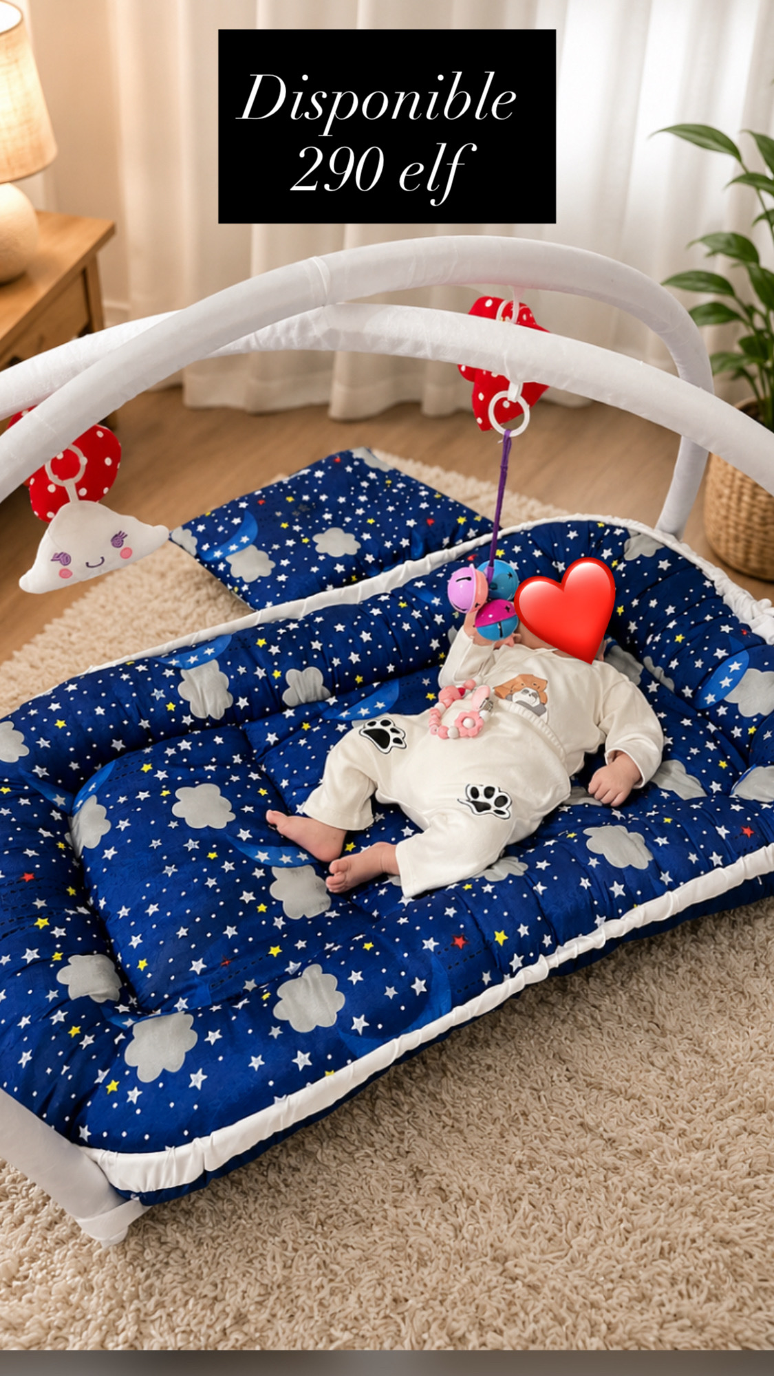 ✨ عش وقوس ألعاب بيبي👶