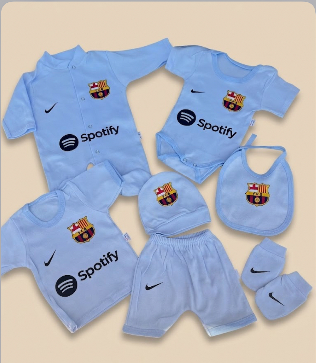 طقم برشلونة الأزرق💙
